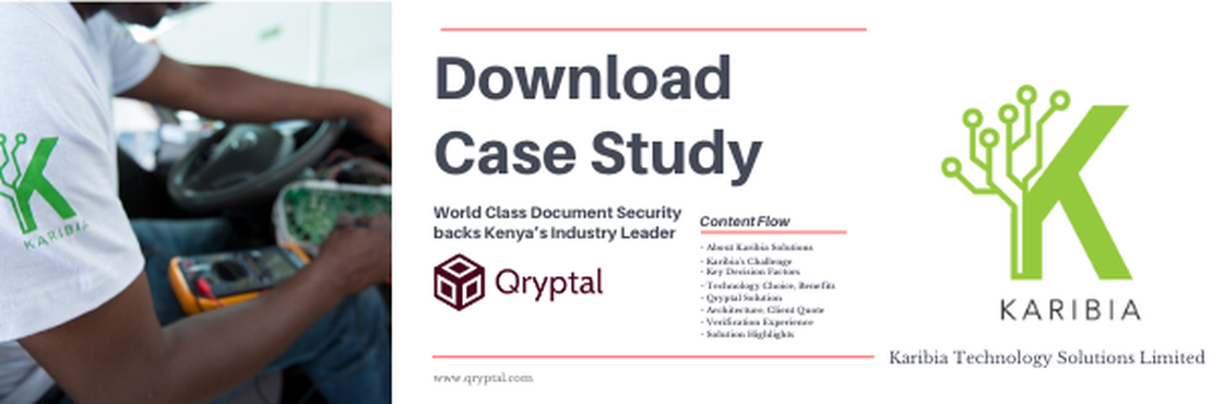 How Karibia became Kenya’s #1 in Speed Governor solutions with Qryptal Secure QR