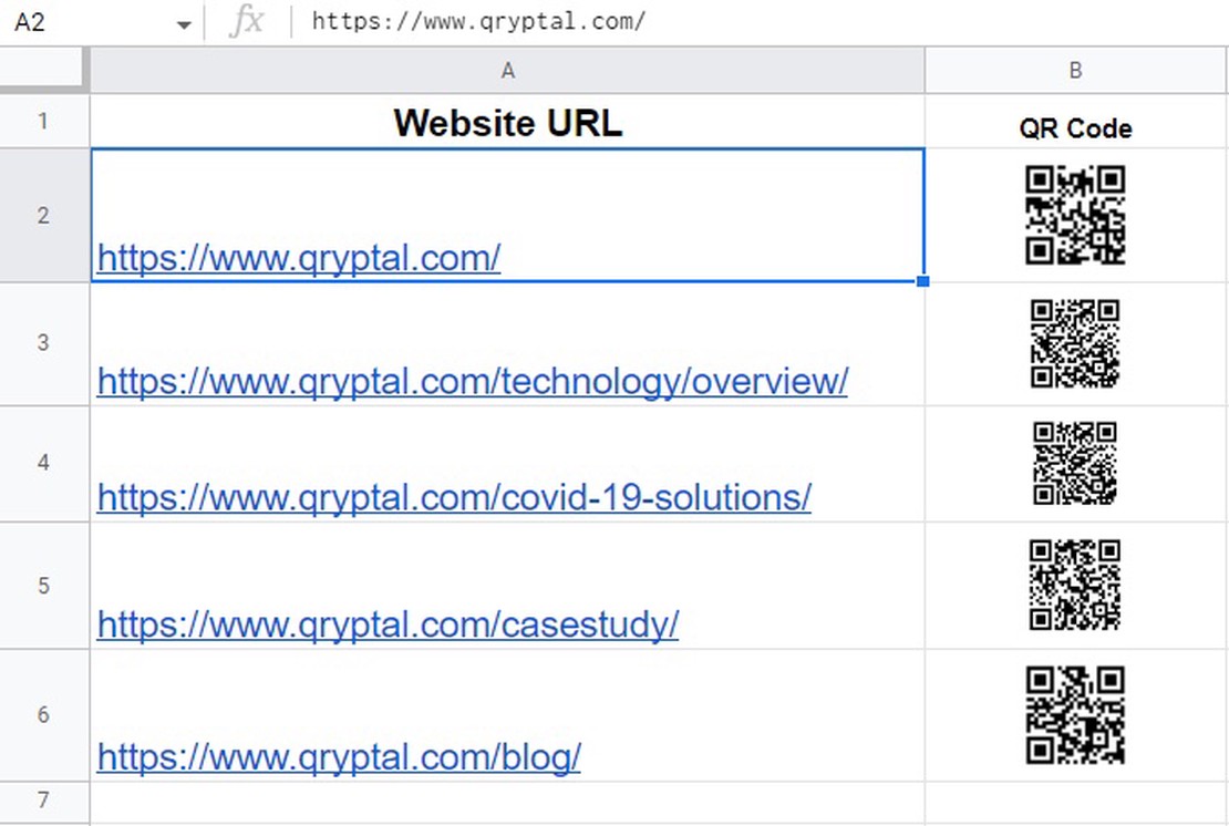 A Fun and Efficient Way to Create QR Codes in Google Sheets